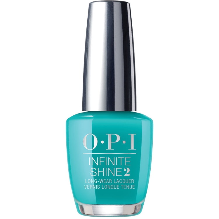 OPI Infinite Shine Neon Dance Party Teal Dawn