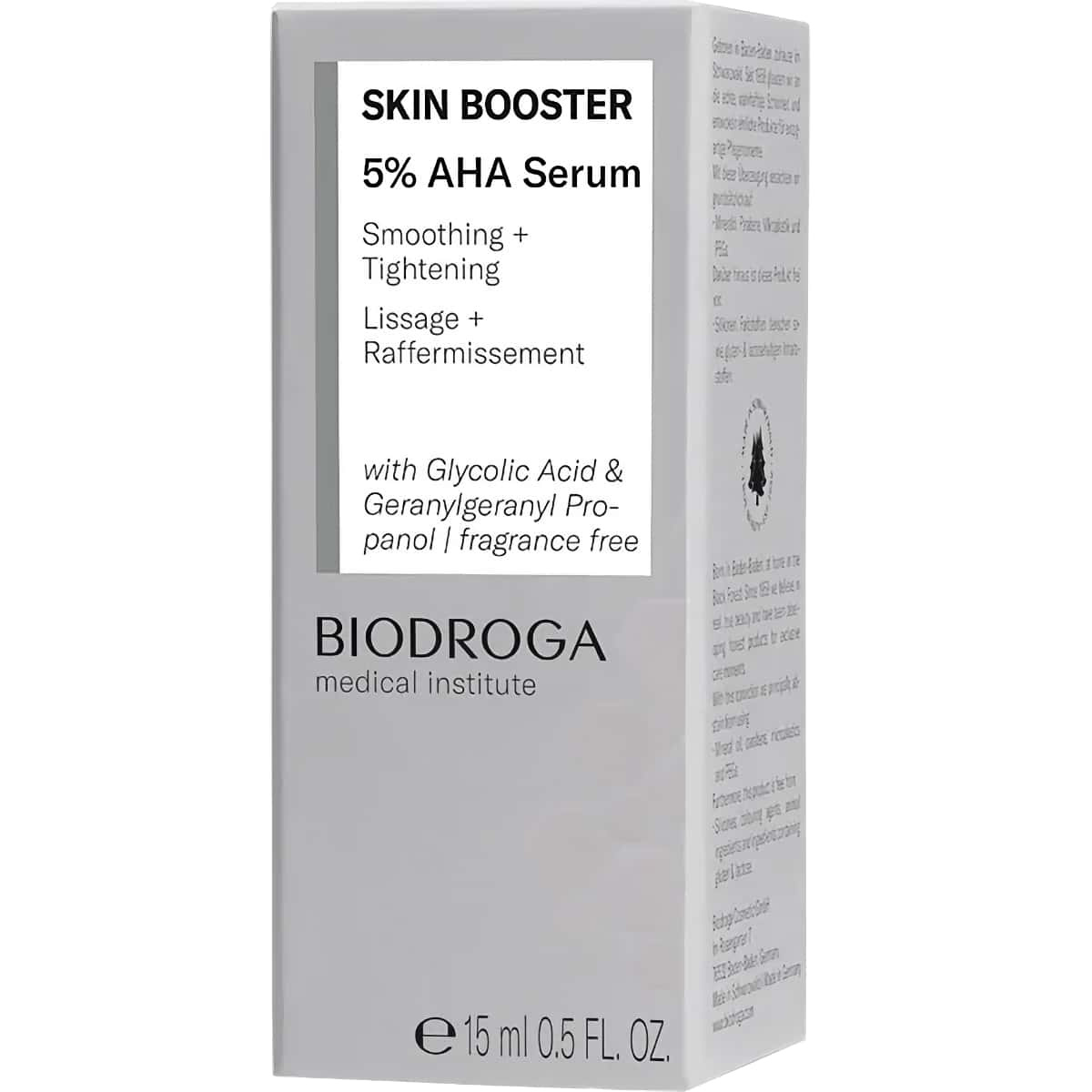 Biodroga Skin Booster 5% AHA Serum Förpackning