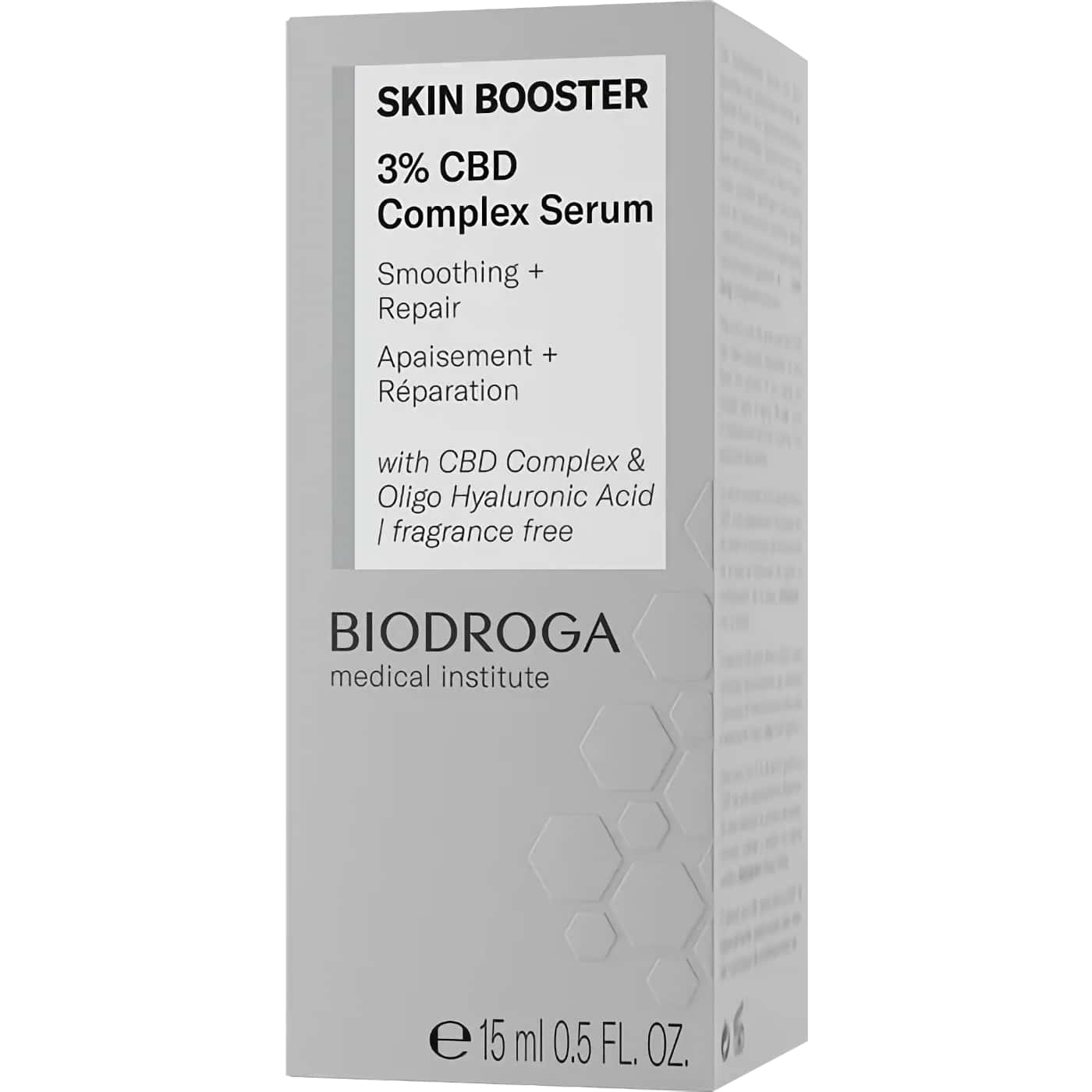 Biodroga Skin Booster 3% CBD Complex Serum-Lugnande Hudvård