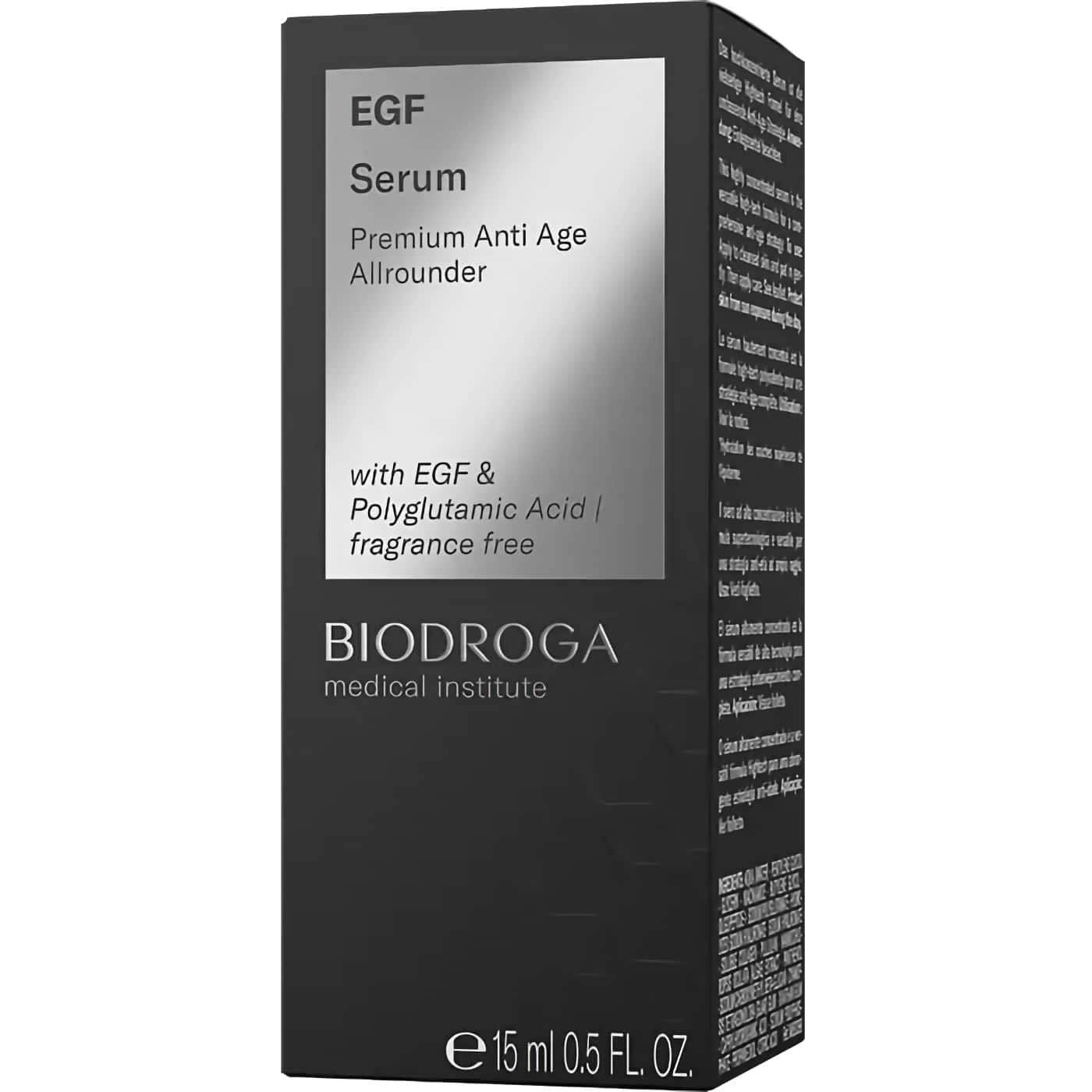 Biodroga EFG Serum för anti-aging | Reducerar rynkor, förbättrar hudens elasticitet och återfuktar djupt