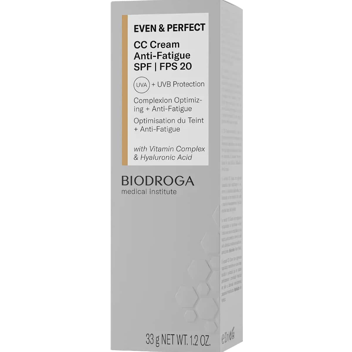 Biodroga-Even-Perfect-CC-Cream-SPF-20 | För trött och glåmig hud | Vitamin E och C
