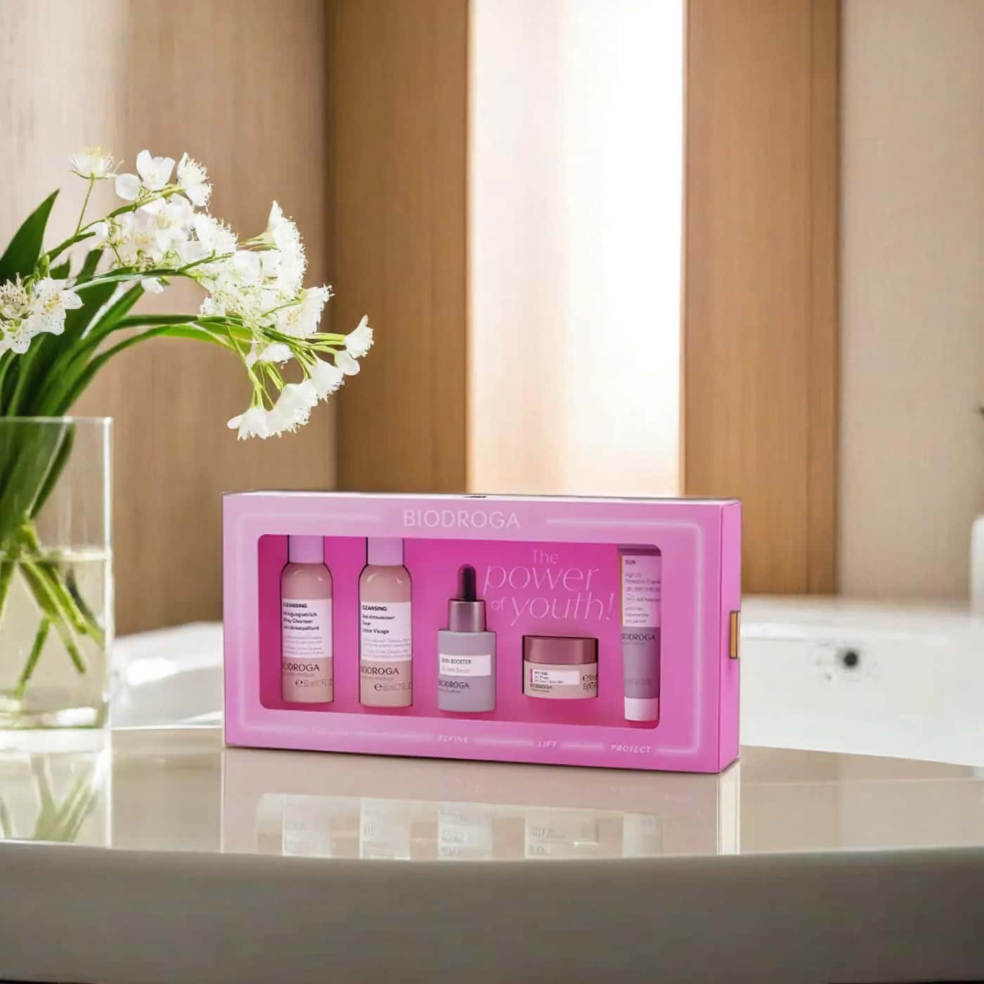 Biodroga The Power of Youth - Komplett anti-aging set med SPF 50