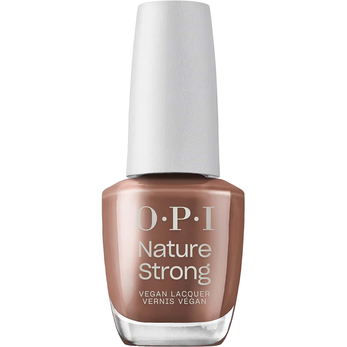 OPI Nature Strong Make My Bark on the World nagellack | Varm brun nyans med krämfinish, jordnära och sofistikerad stil