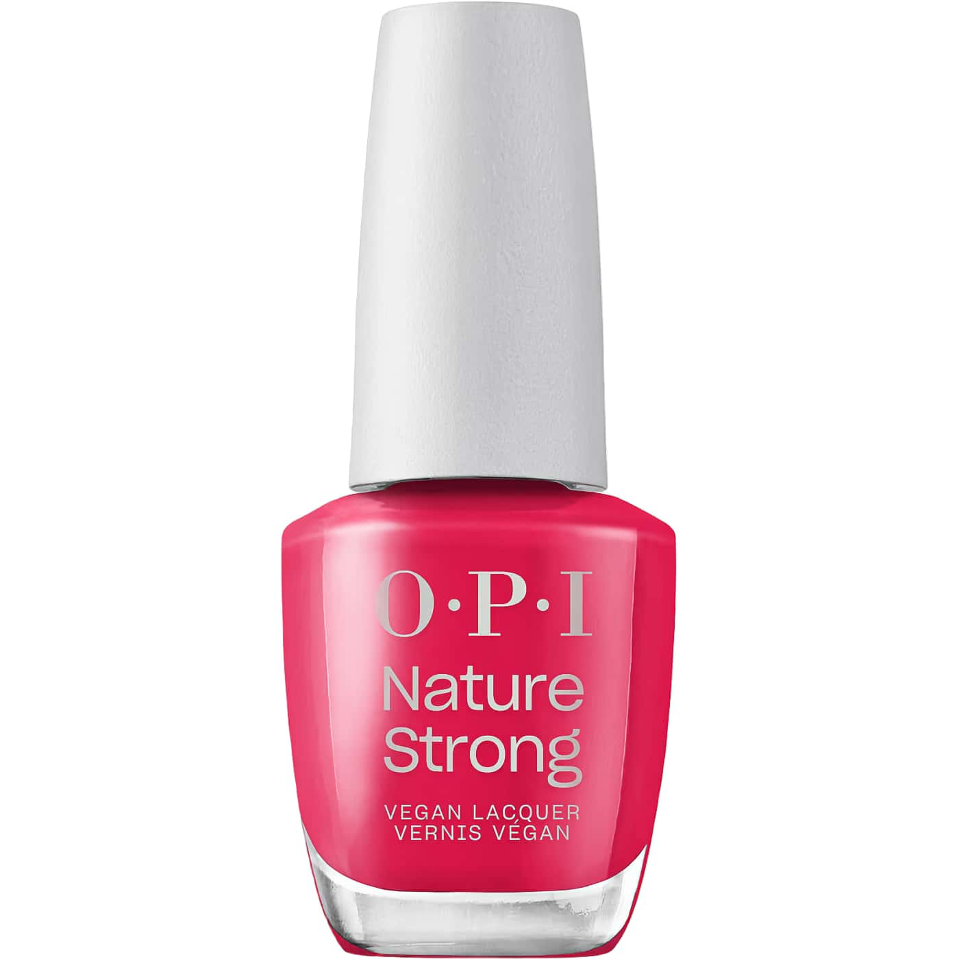 OPI Nature Strong Berry Pickin’ Season nagellack | Intensiv bär-röd ton med krämig finish och uttrycksfull karaktär