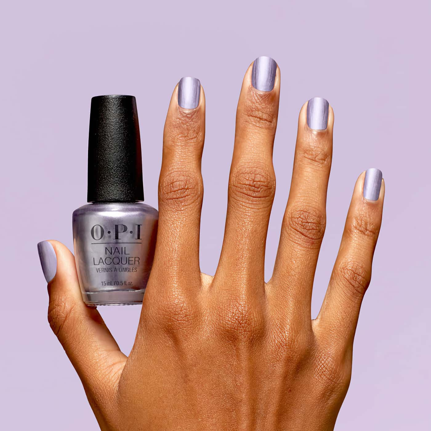 OPI You''ve Got Nail - Elegant lavendelblå nagellack med metallisk finish - Modern look