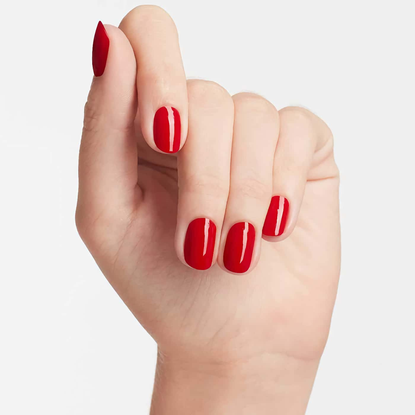 OPI Big Apple Red - klassiskt rött nagellack med krämig finish för en livfull och tidlös manikyr som passar alla tillfällen