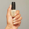 OPI Your Way Gliterally Shimmer-Nagellack | Glittrande Gul & Silver