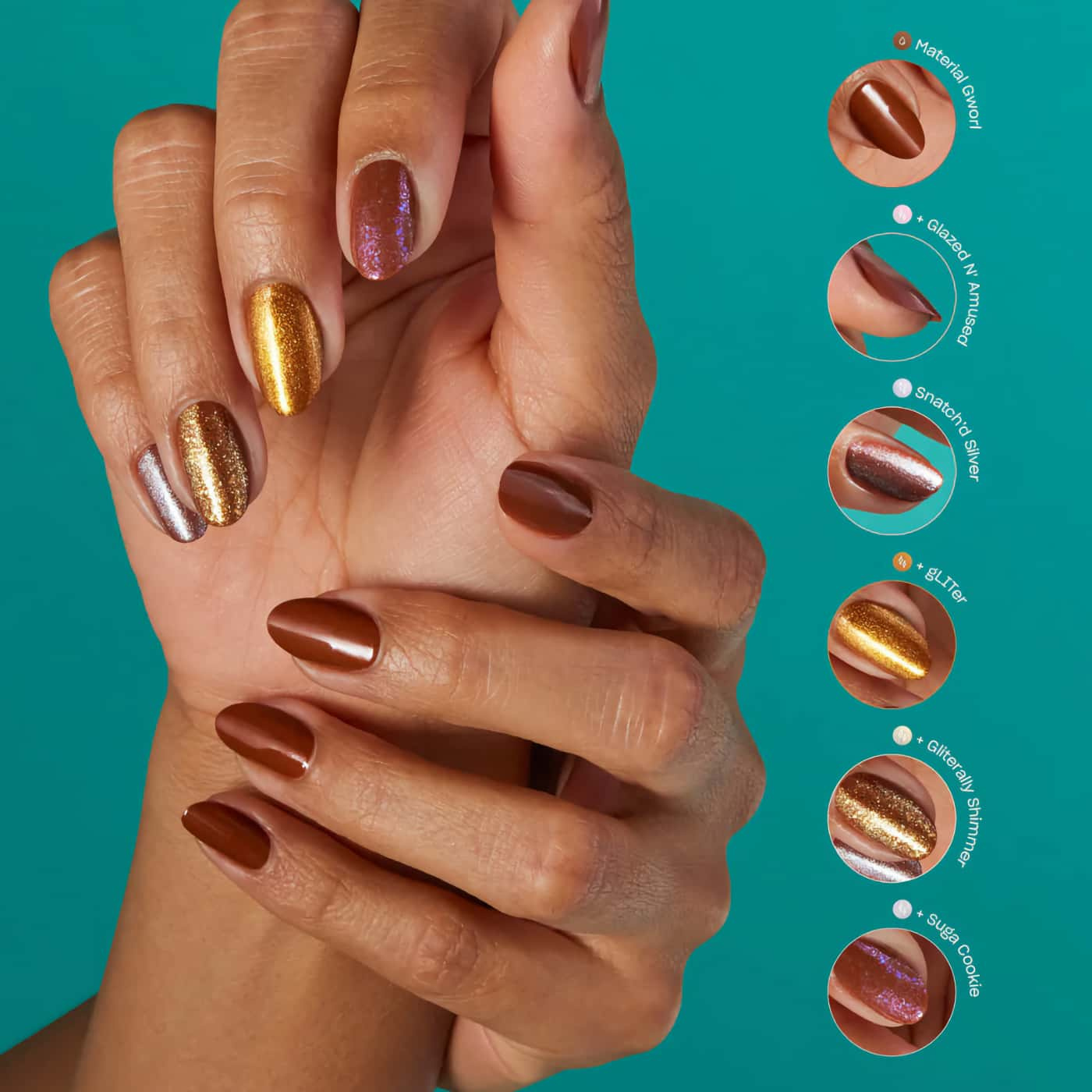 OPI-Your-Way-Material-Gworl-Djup-Brun-Kräm-Nagellack | Chic-Elegant-Stil