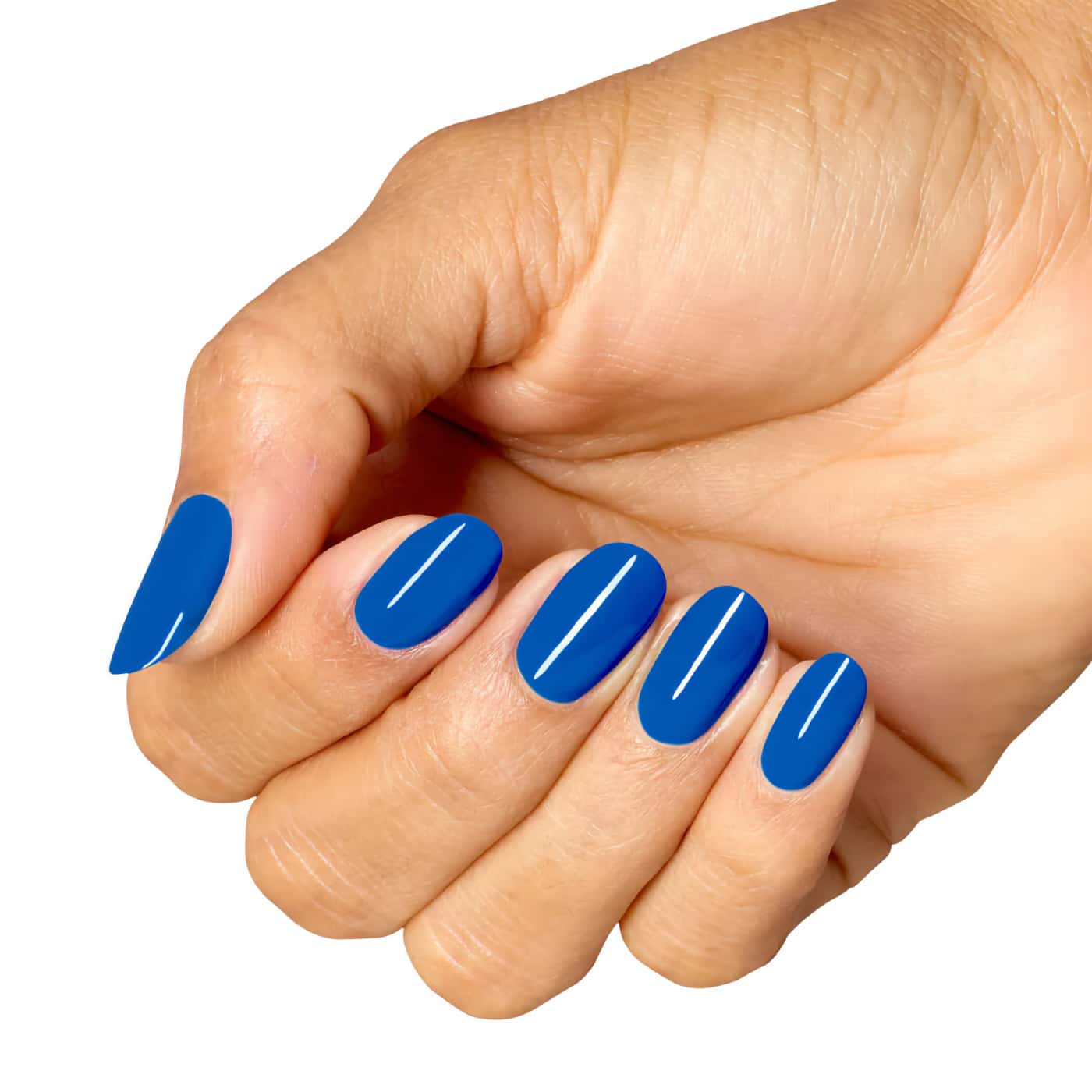 opi trip to the brite side sea-ze the day blått nagellack med klar havsblå ton och glansig krämfinish