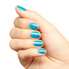 skimrande turkosblå nyans med somrig lyster opi trip to the brite side sky blue''s the limit turkosblått nagellack med skimrande finish och klar lyster