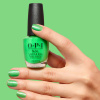 limegrön sommarnyans med glittrande lyster opi trip to the brite side lime of my life limegrönt nagellack med silverskimrande finish och neonklar lyster
