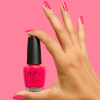 intensiv neonrosa sommarnyans opi trip to the brite side bright where i belong! neonrosa nagellack med intensiv blank finish