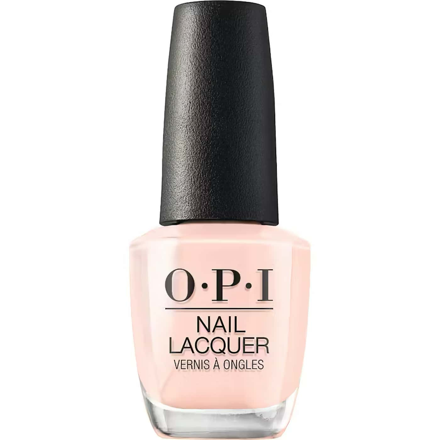 OPI Bubble Bath nagellack ljusrosa nude sheer finish för naturlig manikyr