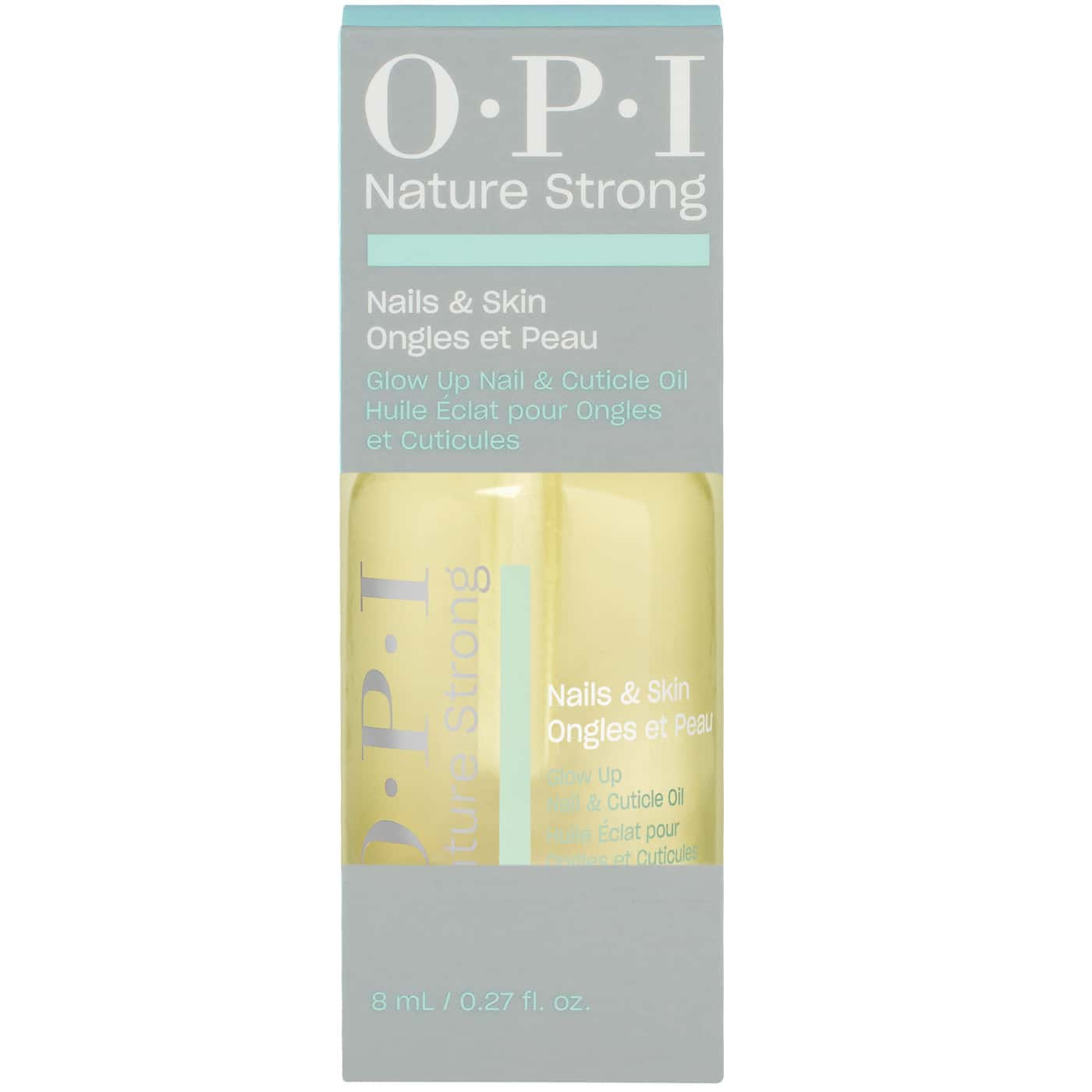 OPI Nature Strong Glow up Nail & Cuticle Oil 8 ml nagelolja för nagelband och nagelvård